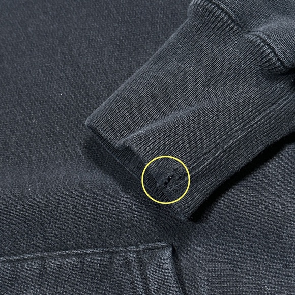 Neighborhood Reverse Weave Mess With The Best Die Like The Rest Hoodie Mens L - Picture 6 of 13